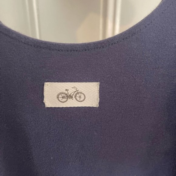 Downtown Betty Soft Goods stretch cotton/Lycra dress in denim blue Size S - Picture 6 of 8